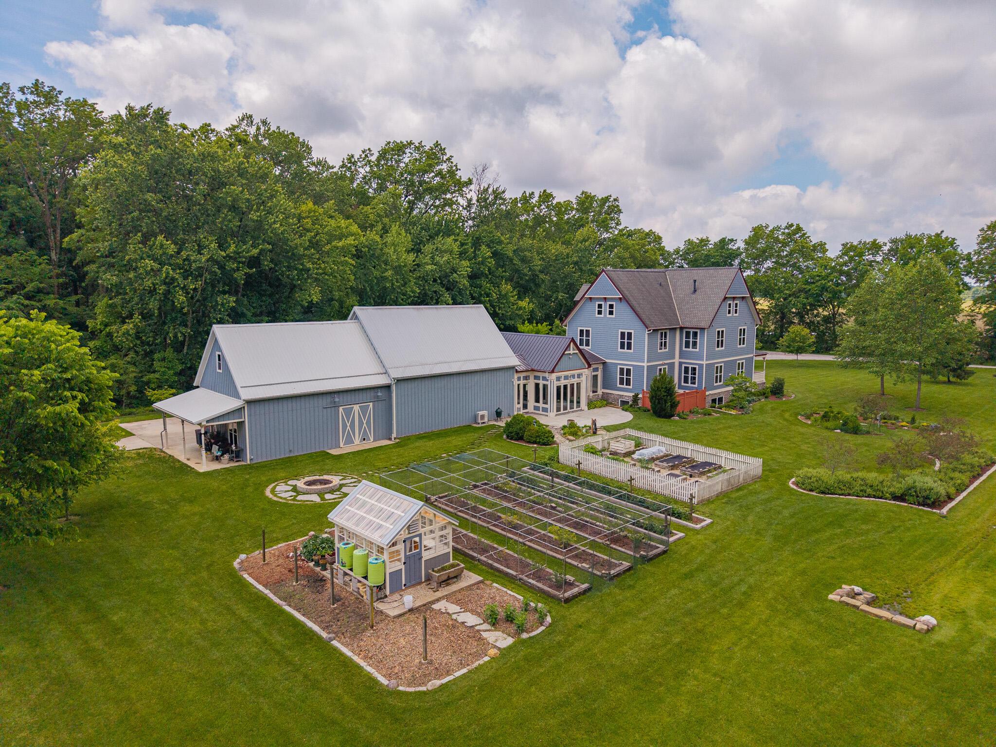 4457 Green Cook Road Johnstown, OH 43031 - Photo 85 of 110 Aerial View