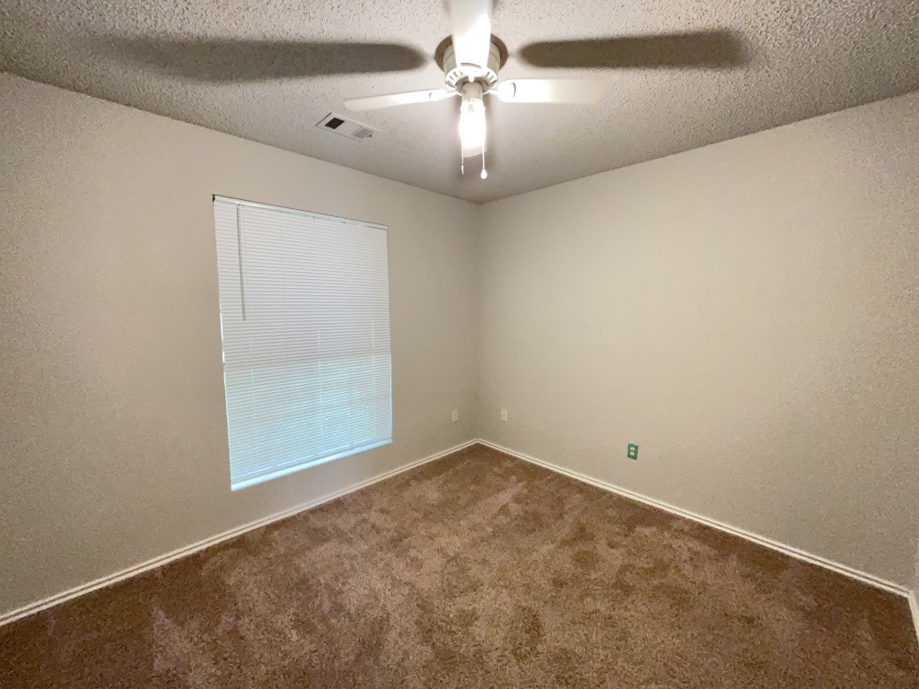 3413 Walleye Way Round Rock, TX 78665 - Photo 13 of 21 an empty room with a chandelier fan and windows