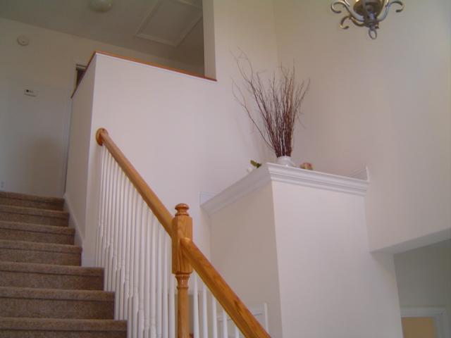 75 Shanleys Loop Ferrum, VA 24088 - Photo 3 of 21 a view of staircase with railing and white walls