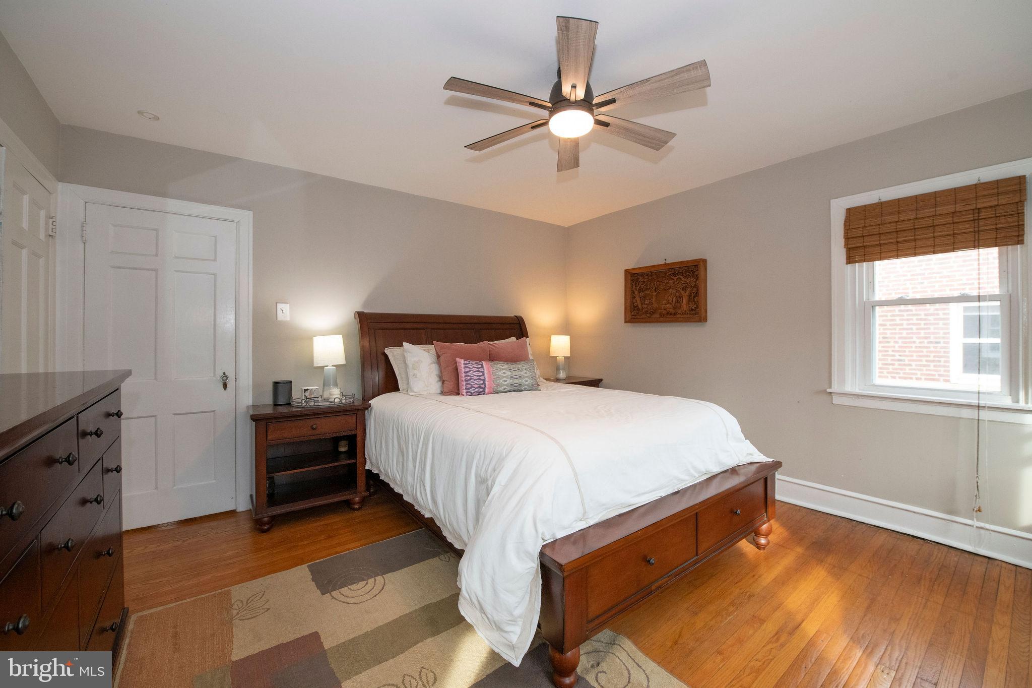 467 West Ellet Street Philadelphia, PA 19119 - Photo 18 of 39 a bedroom with a bed and a window