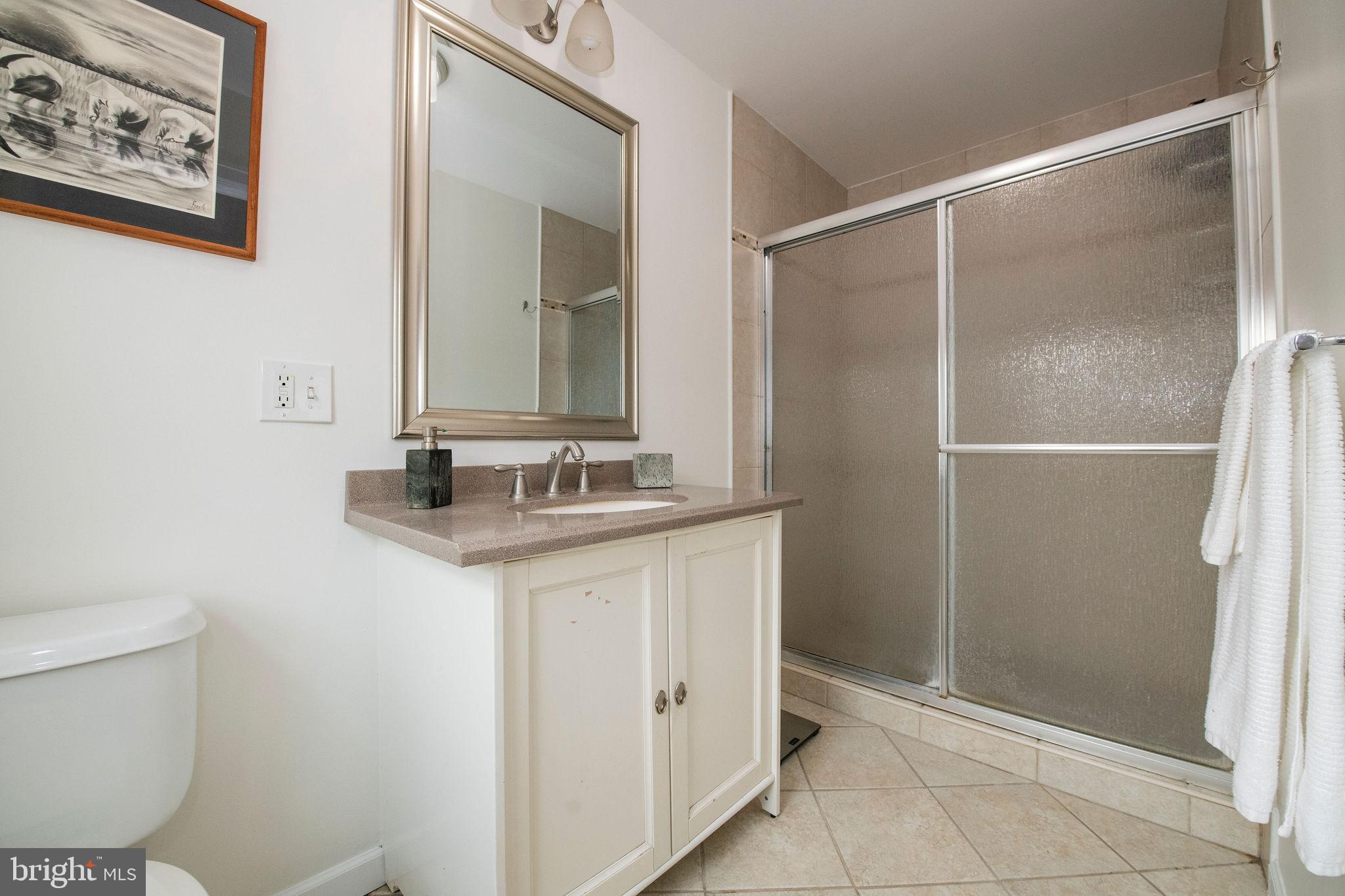 467 West Ellet Street Philadelphia, PA 19119 - Photo 19 of 39 a bathroom with a sink a toilet and shower