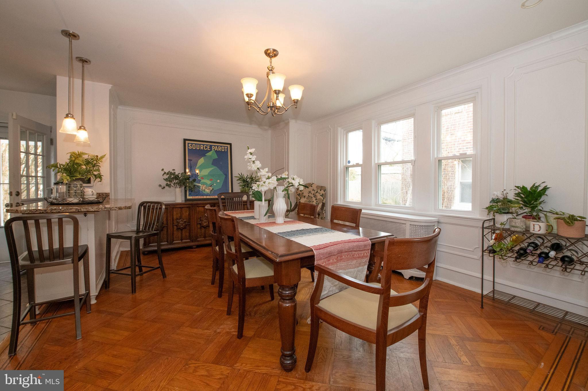 467 West Ellet Street Philadelphia, PA 19119 - Photo 9 of 39 a view of a dining room with furniture window and outside view