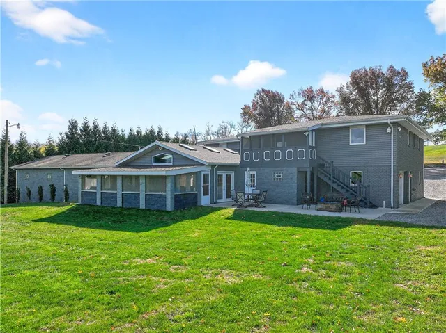 a car and bike parked in a garage