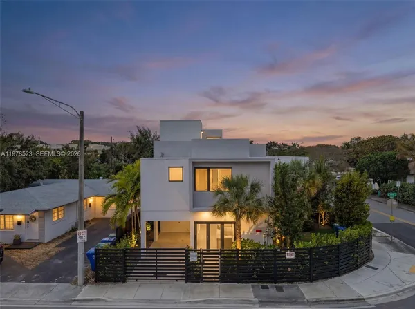 a view of a city with tall buildings
