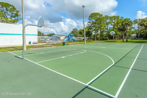 a view of a basket ball ground