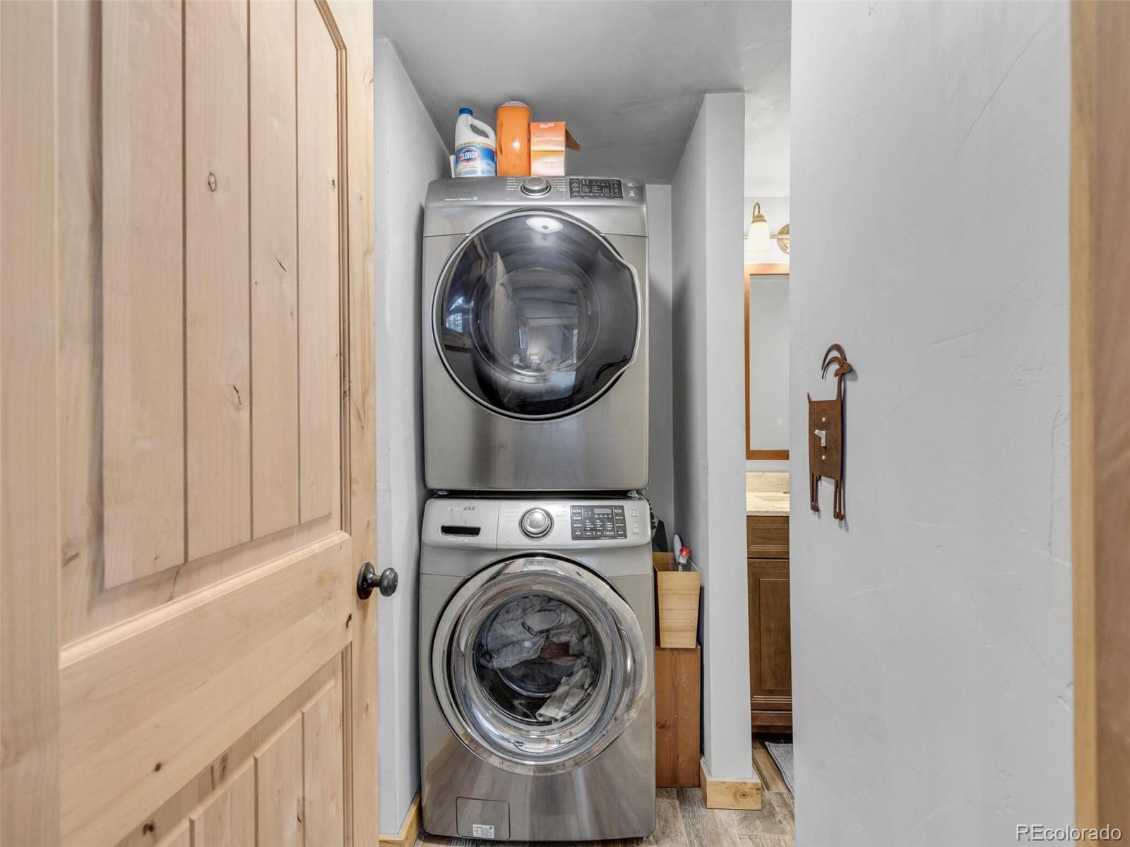 146 Dynamite Drive Black Hawk, CO 80422 - Photo 22 of 26 a utility room with dryer and washer