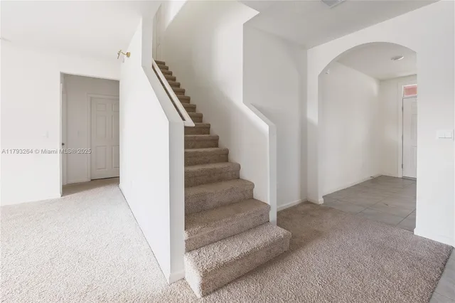 a view of entryway and hall