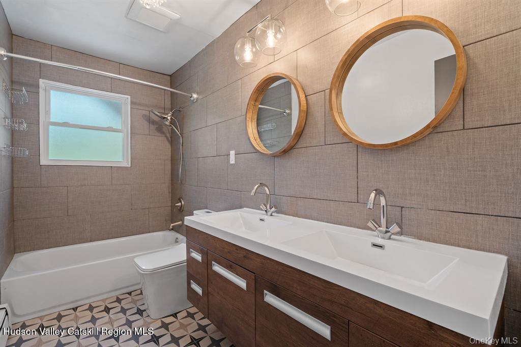 2 Mountain Valley Road Boiceville, NY 12412 - Photo 15 of 42 a bathroom with a sink and a mirror