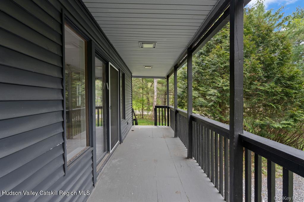 2 Mountain Valley Road Boiceville, NY 12412 - Photo 20 of 42 a view of a porch