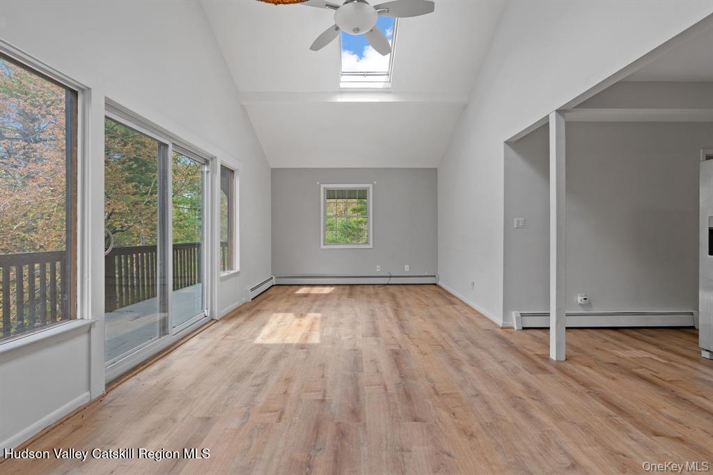 2 Mountain Valley Road Boiceville, NY 12412 - Photo 26 of 42 wooden floor in an empty room with a window