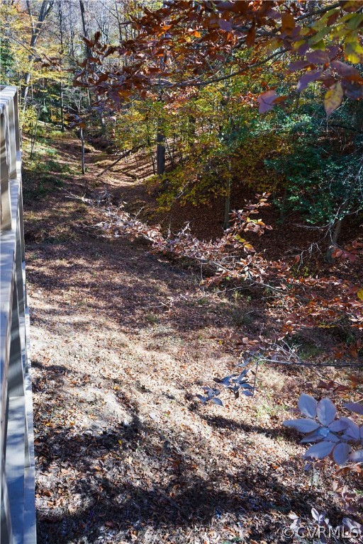 3717 Pfost Avenue Prince George, VA 23875 - Photo 8 of 39 a view of a yard with plants and large trees