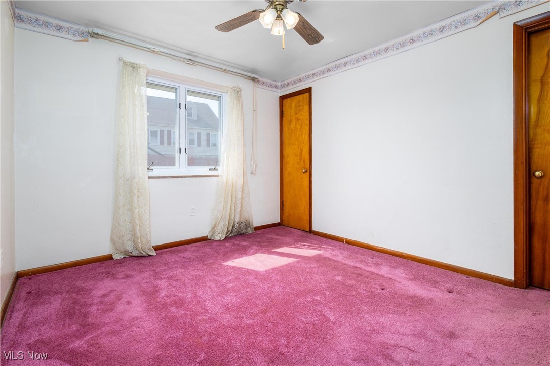 325 Rockdale Road Follansbee, WV 26037 - Photo 32 of 46 Unfurnished bedroom with ceiling fan and carpet