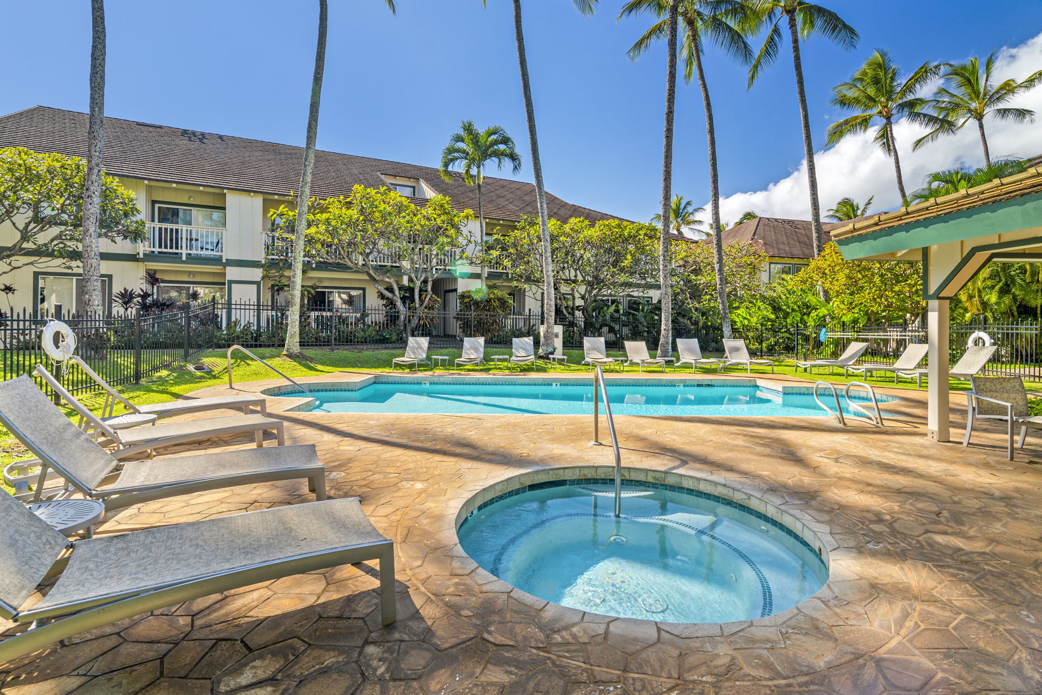 1831 Poipu Road, Unit 823 Koloa, HI 96756 - Photo 29 of 30 a view of a backyard with swimming pool