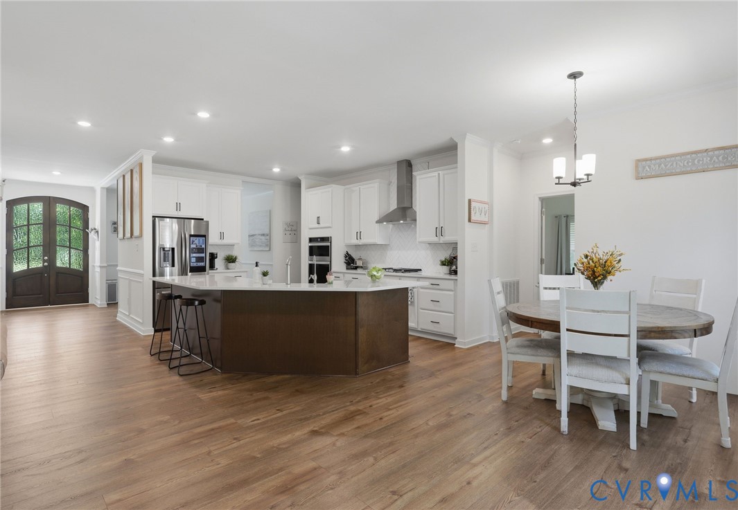 1495 Dominion Springs Road Powhatan, VA 23139 - Photo 49 of 49 Open floor plan looking into eat in kitchen and ba