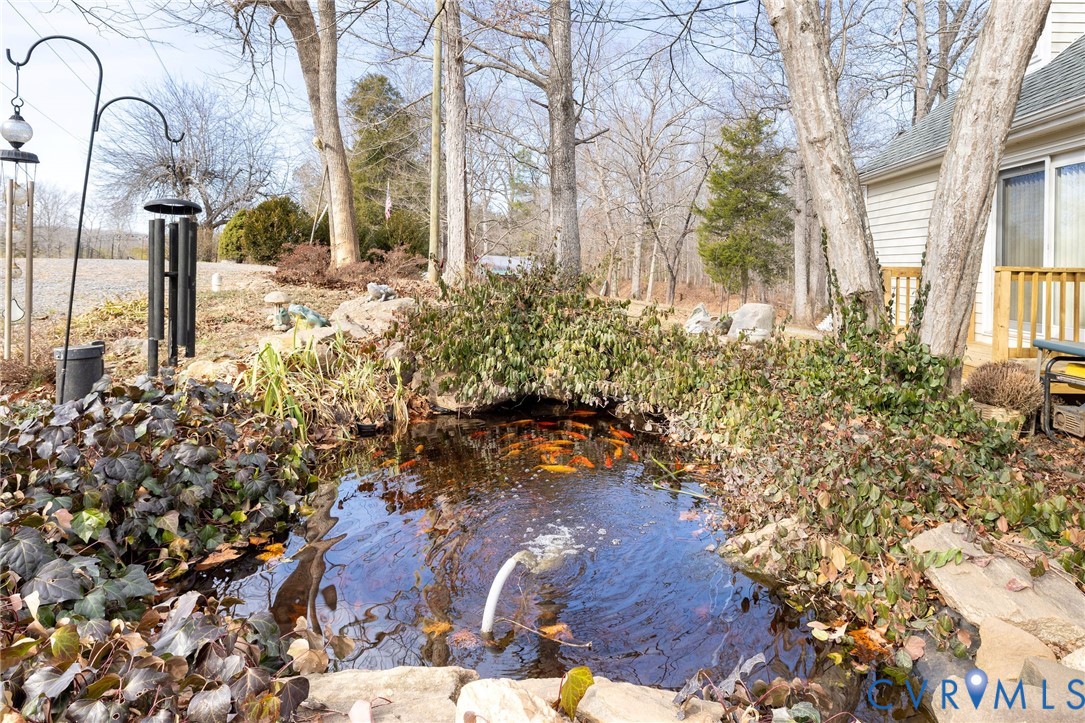 5001 Cartersville Road Powhatan, VA 23139 - Photo 23 of 30 The koi pond is a non-stop delight.