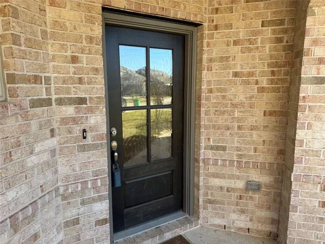 a view of hallway with stairs