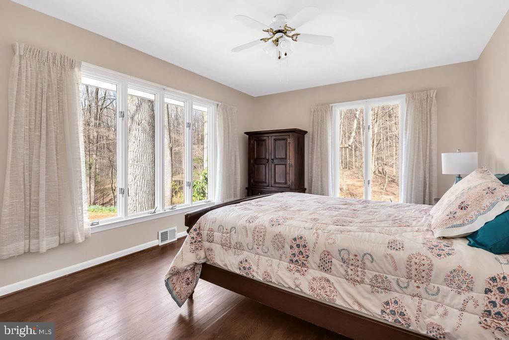 1493 Smith Run Road Bentonville, VA 22610 - Photo 23 of 40 Bedroom with views of the pond.