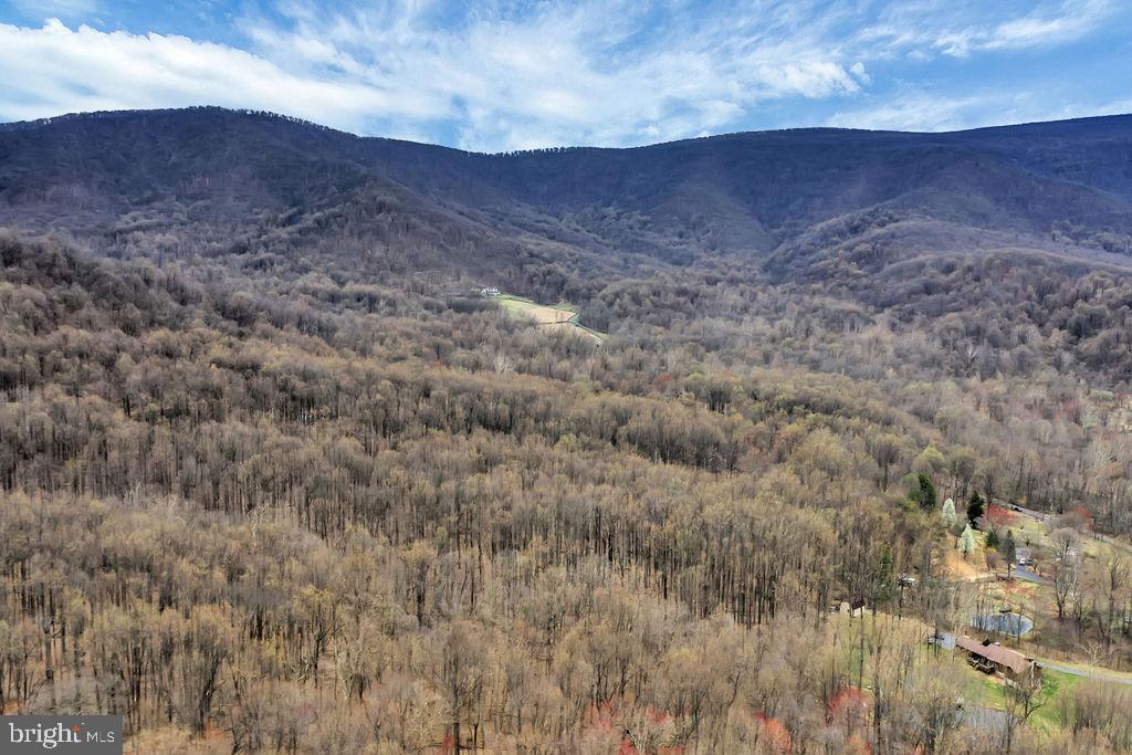 1493 Smith Run Road Bentonville, VA 22610 - Photo 40 of 40 Aerial Photo of Browntown Valley and Skyline Drive