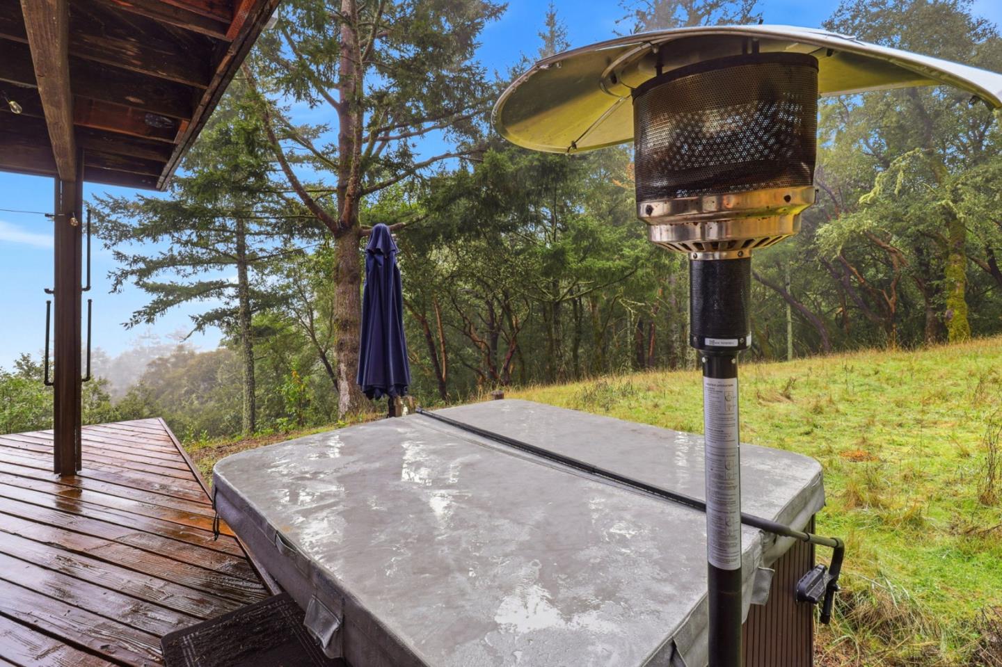 255 Allen Road Woodside, CA 94062 - Photo 38 of 42 a view of a wooden bridge