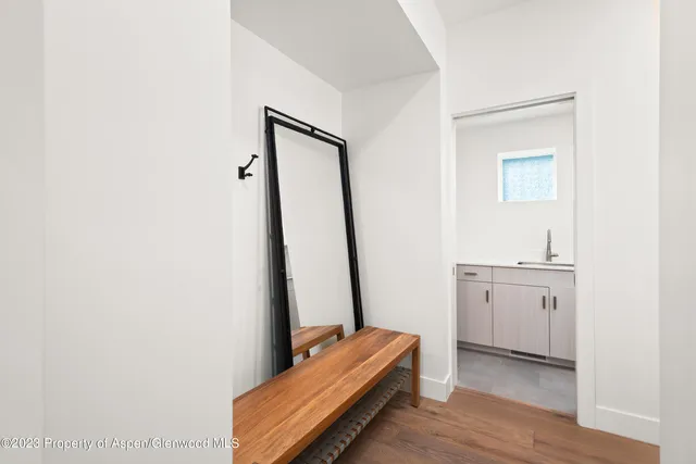 a view of entryway and hall