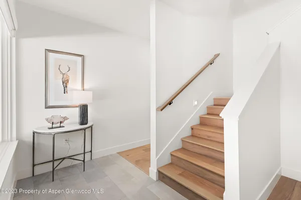 a front view of a building with street