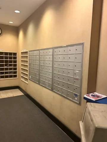 a view of a living room with furniture