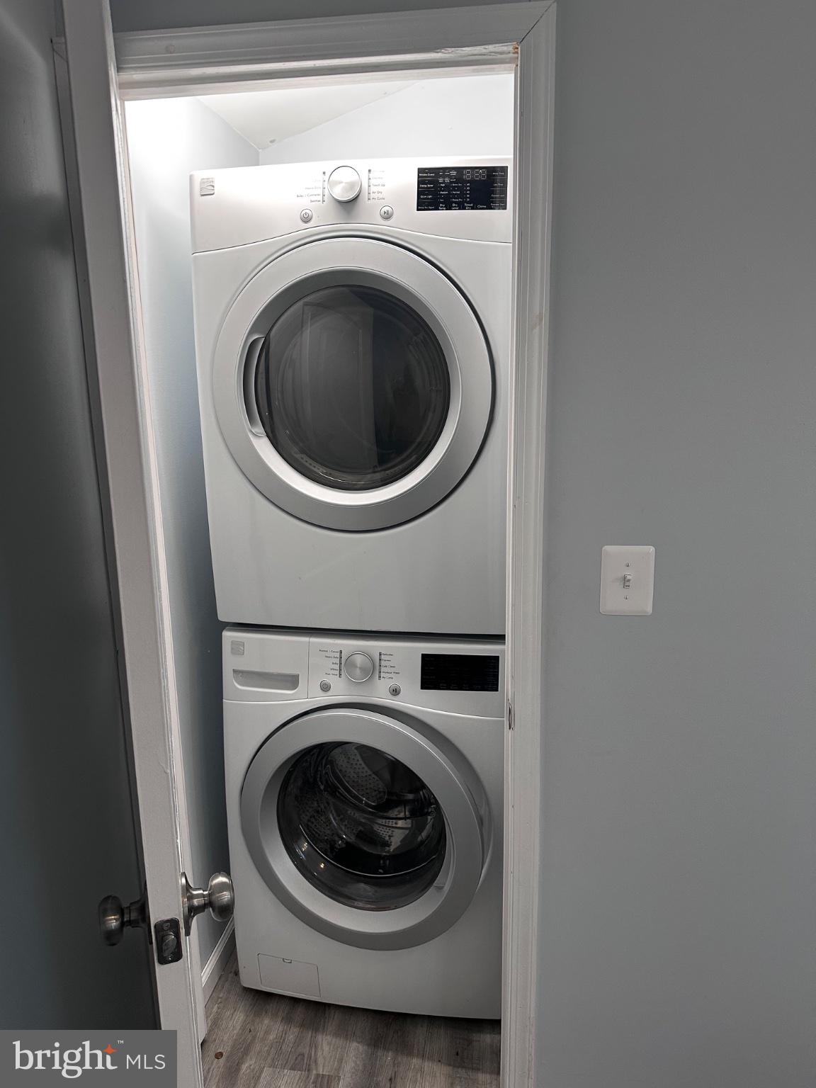 902 B Edgerly Road Glen Burnie, MD 21060 - Photo 10 of 12 Compact laundry setup in a sleek space.