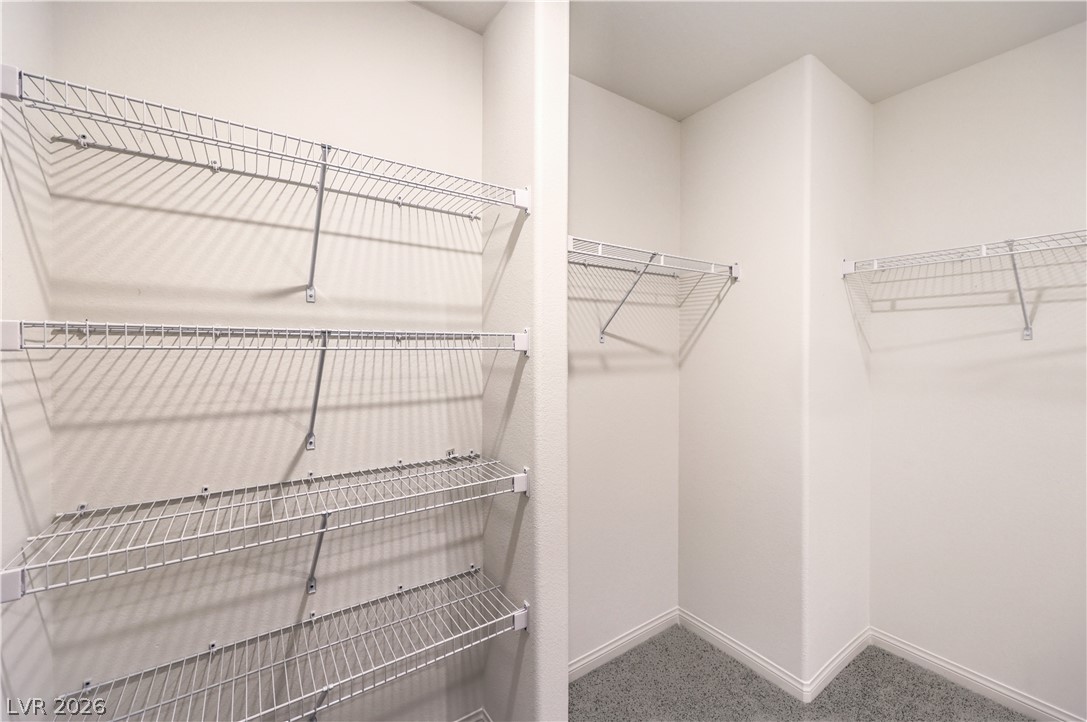 3782 Alla Rocca Avenue Henderson, NV 89044 - Photo 26 of 55 Functional closet space offers wire shelving for organized storage solutions.
