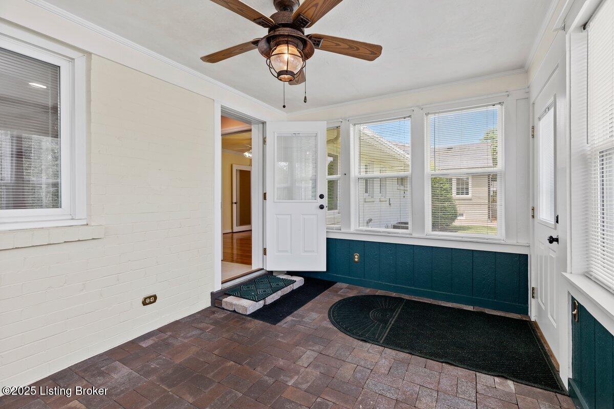 3531 Graham Road Louisville, KY 40207 - Photo 24 of 30 Enclosed back porch can be enjoyed in mild seasons