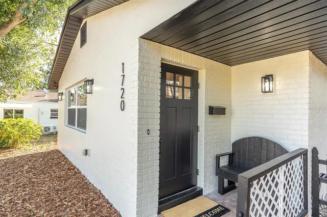 a view of a house with a sink