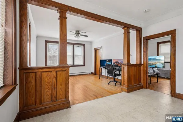 a view of a living room