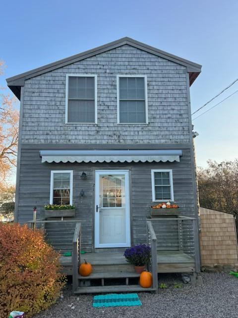 21 Crowley Island Road Corea, ME 04624 - Photo 2 of 22 Deck and awning on front.