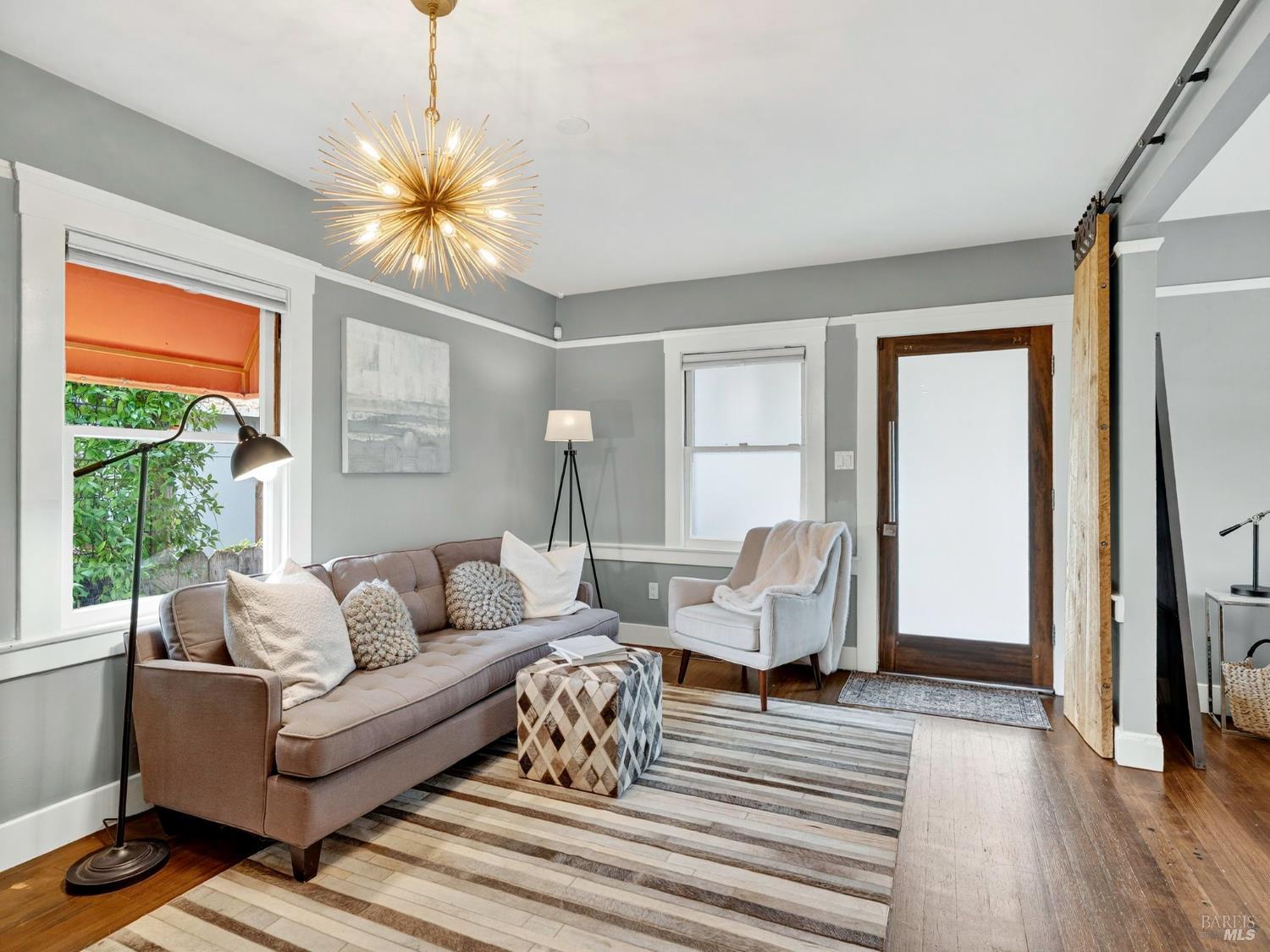2 Bulson Court Napa, CA 94559 - Photo 21 of 30 a living room with furniture and a large window