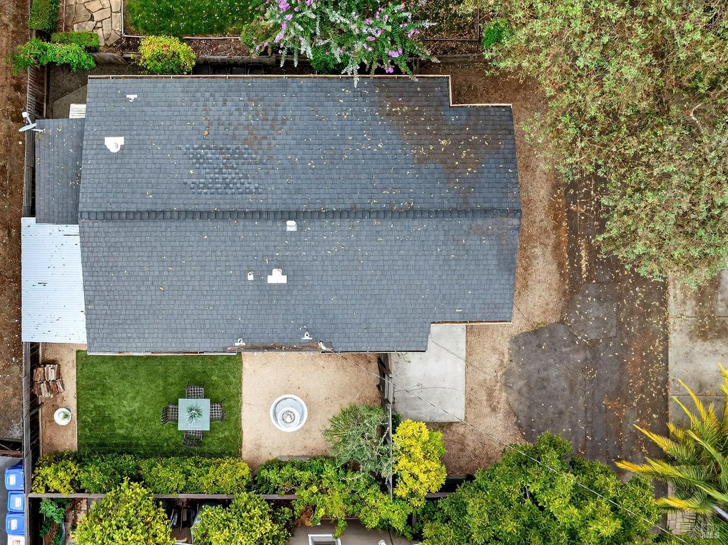 2 Bulson Court Napa, CA 94559 - Photo 30 of 30 an aerial view of a house with a yard