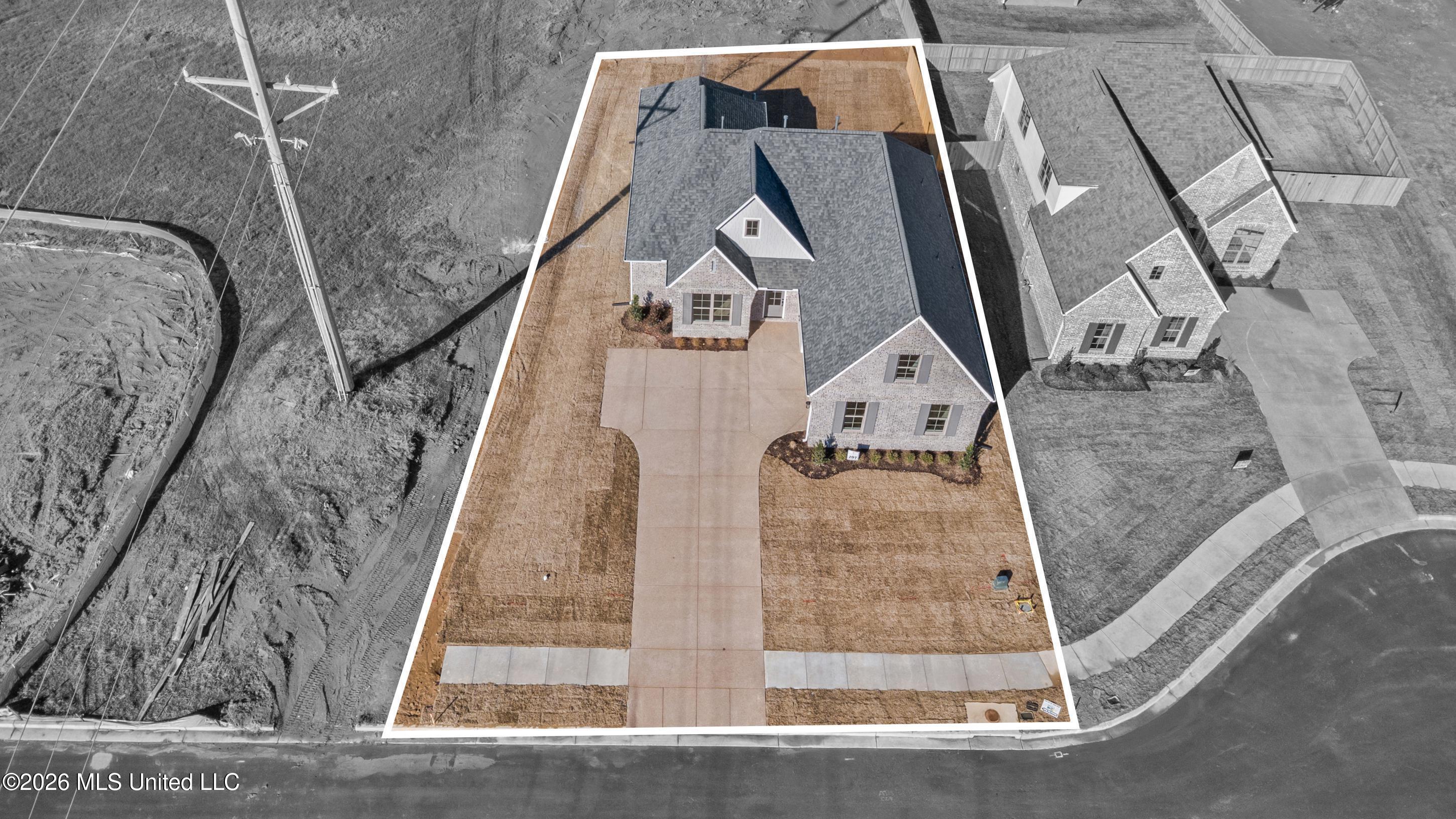 2945 Molly Cove Nesbit, MS 38651 - Photo 27 of 32 27_dji_0003_print lot lines.png