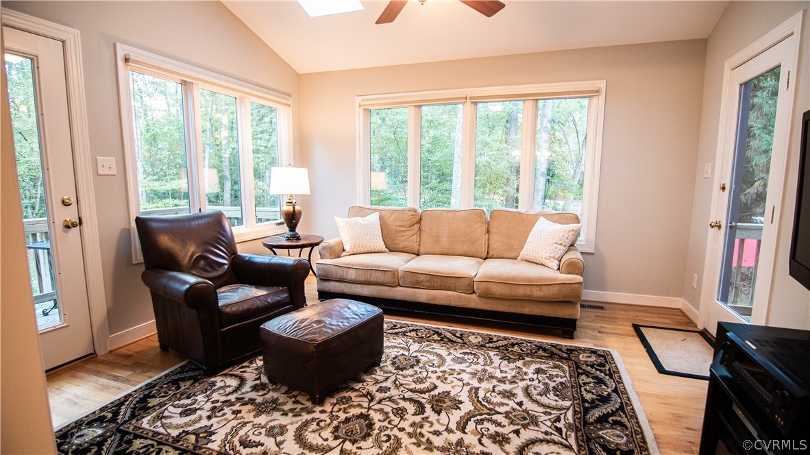 13919 Bayport Landing Road Midlothian, VA 23112 - Photo 15 of 38 Florida Room with tons of Light & Ceiling Fan