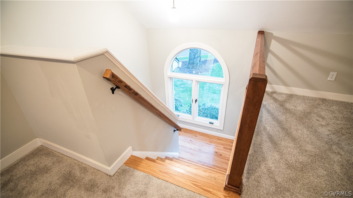 13919 Bayport Landing Road Midlothian, VA 23112 - Photo 23 of 38 Open Hardwood Staircase to upstairs