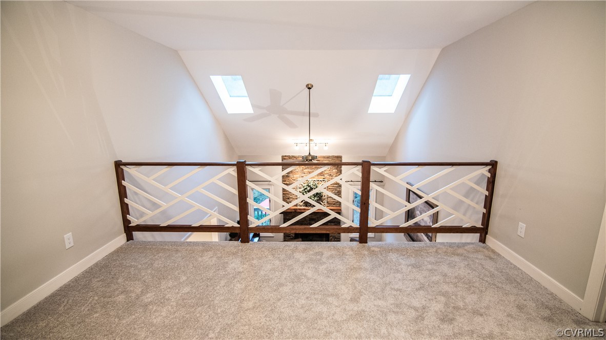 13919 Bayport Landing Road Midlothian, VA 23112 - Photo 24 of 38 Loft overlooking Family Room with Skylights