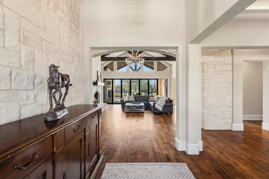 8301 Stephens Ranch Road Pilot Point, TX 76258 - Photo 6 of 40 A lovely view all the way to the patio