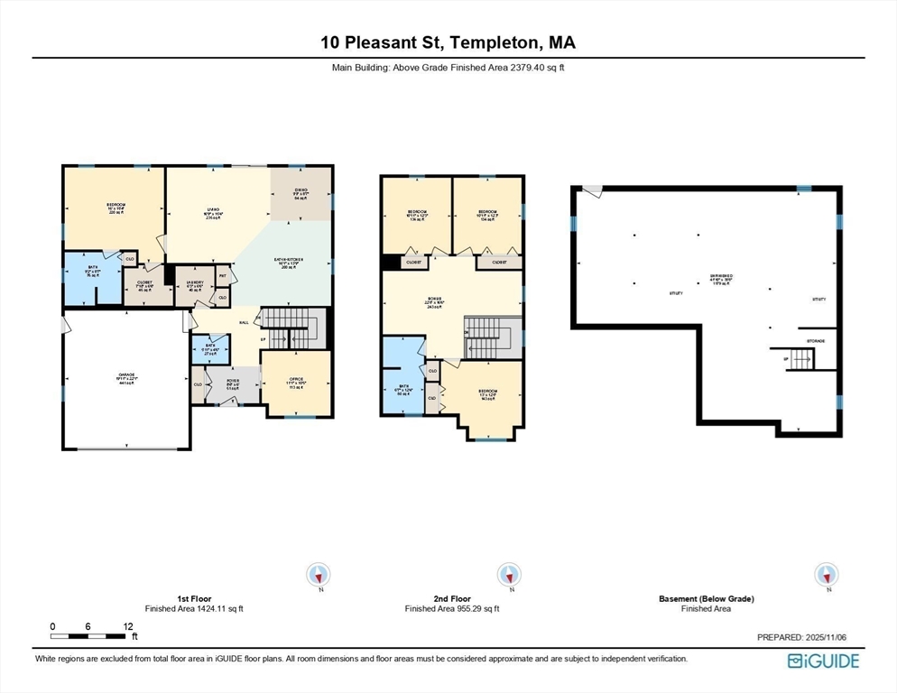 10 Pleasant Street Templeton, MA 01436 - Photo 38 of 41 a picture of a floor plan