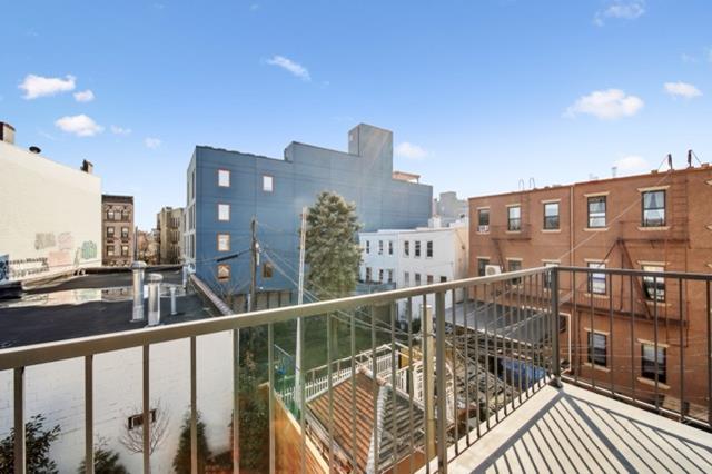 12 Broome Street, Unit 3B Brooklyn, NY 11222 - Photo 11 of 14 a view of balcony with furniture