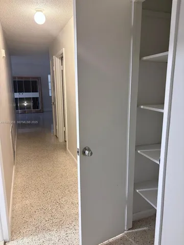 a view of empty room