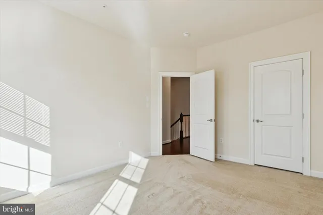 a view of empty room