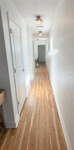 a view of wooden floor