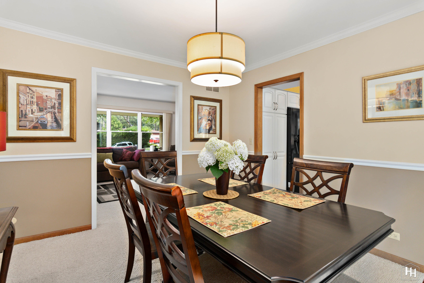 2275 Tara Drive Elgin, IL 60123 - Photo 9 of 33 a view of a dining room with furniture window and wooden floor