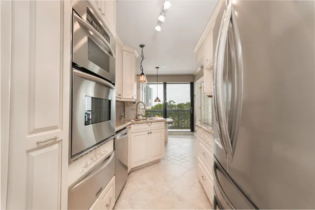 a living room filled with furniture