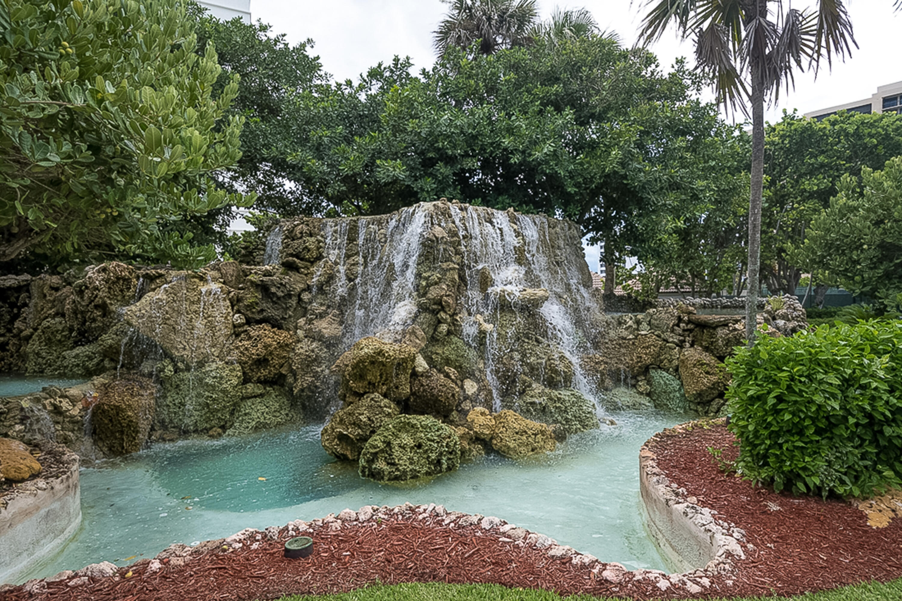 4748 South Ocean Boulevard, Unit 4B Highland Beach, FL 33487 - Photo 29 of 56 a view of backyard with green space
