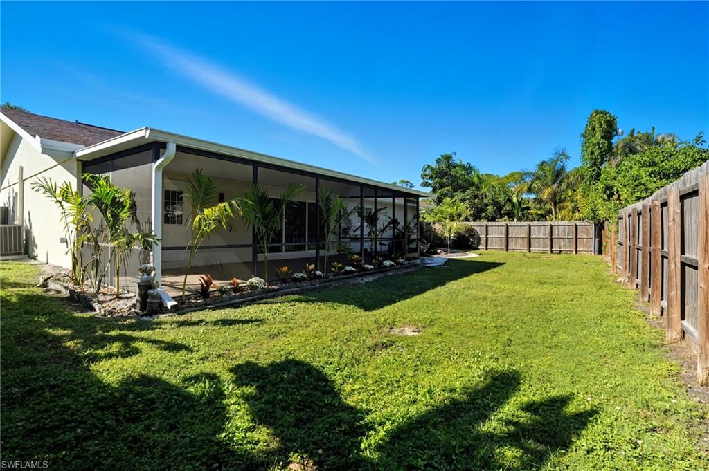 3929 Mohawk Place Naples, FL 34112 - Photo 45 of 47 Back yard with plenty room for a pool