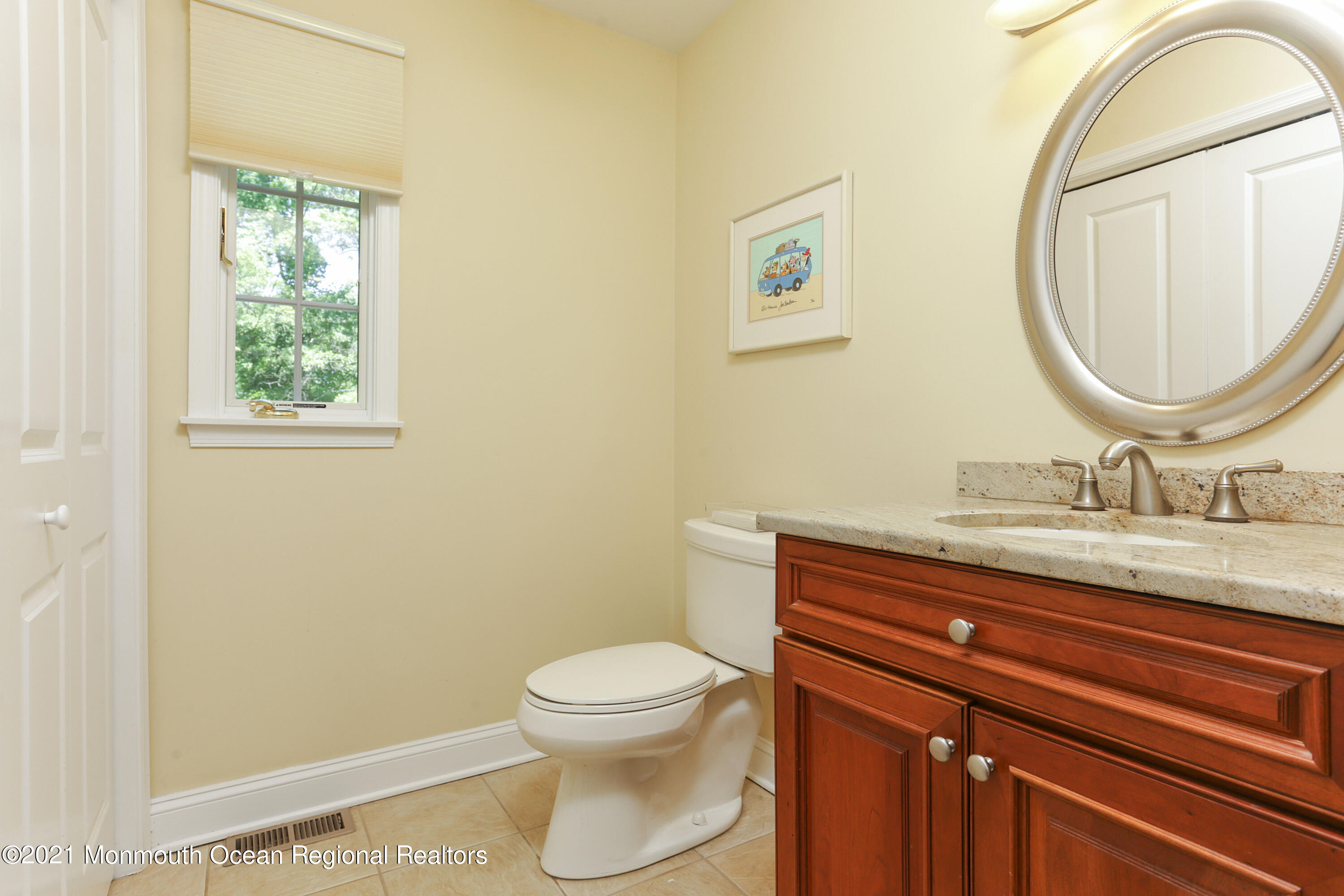88 Hominy Hill Road Colts Neck, NJ 07722 - Photo 13 of 25 powder room with W/D
