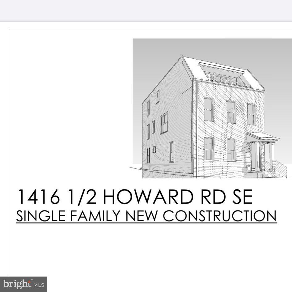 a wall with a black white and white sky